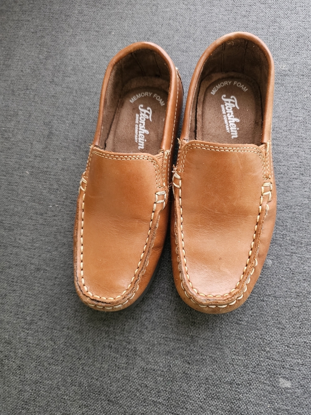 Florsheim Jasper Venetian Jr. boy's leather Slip-On Loafers